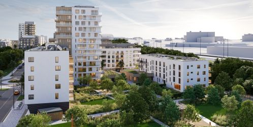 Developerské projekty k prodeji - Nová rezidenční čtvrť Habitat nabídne úsporné bydlení v Praze 10